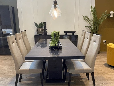 Dining Table At Doorway