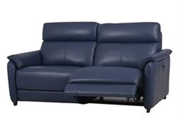 Leather Recliners Large Power Recliner Open