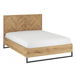 Bentley Chevron Double Bedframe